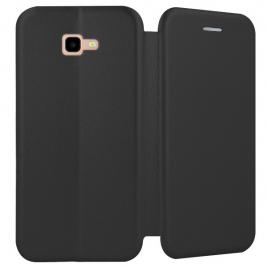 Husa Samsung Galaxy J4 Plus 2018 Flip Case Magnetica Neagra