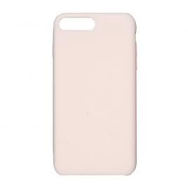 Husa din silicon mat cu interior de microfibra EuroCell pentru iPhone 8 Plus roz pal