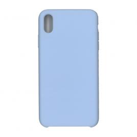 Husa din silicon mat cu interior de microfibra EuroCell pentru iPhone XS Max  blue