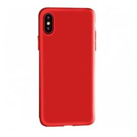 Husa protectie X-LEVEL pentru Apple iPhone X Silicon Capac Spate Rosie
