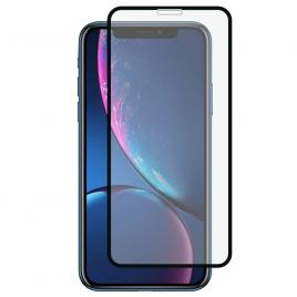 Folie Sticla Premium pentru iPhone 11 & iPhone XR (6.1) 5D Full Cover (acopera tot ecranul) Full Glue Negru