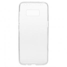 Husa Full TPU 360? (fata + spate) pentru Samsung Galaxy S8 alb