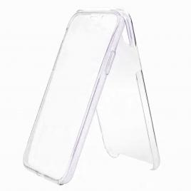 Husa Samsung A7 2018 (A750) - Full Body 360° (Fata+Spate) Gekko - silicon+plastic TRANSPARENTA