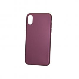 Husa din silicon Apple iPhone X Visiniu
