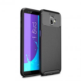 Husa Auto Focus Carbon Pentru Samsung Galaxy J4 Plus J415 - Negru