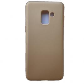 Husa Samsung Galaxy A6 Plus 2018 A605 - Silicon Slim Gold
