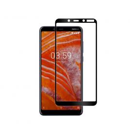 Folie sticla Full Glue compatibila cu Nokia 3.1 Plus Neagra
