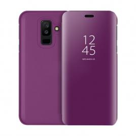 Husa Flip Mirror - Samsung Galaxy A6 Plus (2018) - Mov