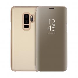 Husa Flip Mirror - Samsung Galaxy S9 Plus - Auriu