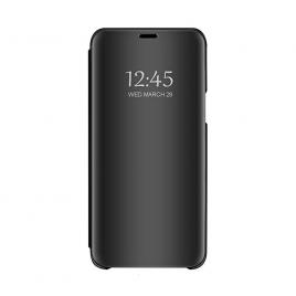 Husa Flip Stand Mirror HTPhone Smart Stand Huawei P Smart 2019 Black.
