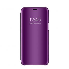 Husa Flip Stand Mirror HTPhone Smart Stand Huawei P Smart 2019 Lila