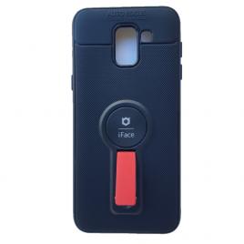 Husa IFace Pentru Samsung Galaxy A6 Plus 2018 A605 - Silicon Rosu