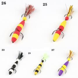 Pescuit salau cu jig, naluci salau, pescuit la adancime, model 6, set 5 buc