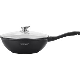 Tigaie wok Royalty Line RL-BW28M, 3.7 l, 28 x 8.5 cm