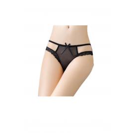 Chilot OEM tanga negru dantela M-L INTL