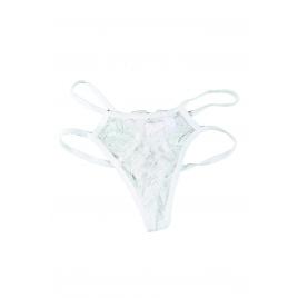 Chiloti dama tanga alb nylon M INTL