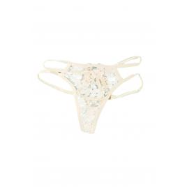 Chiloti dama tanga bej nylon M INTL