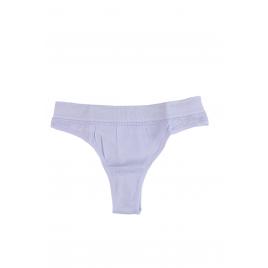 Chiloti sexy dama bumbac Alb M INTL