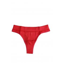 Chiloti sexy dama bumbac Rosu M INTL