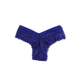 Chiloti sexy dama dantela Albastru aqua One Size INTL