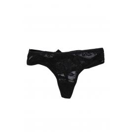 Chiloti sexy dama dantela Negru M INTL