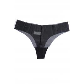 Chiloti sexy dama nylon negru M INTL