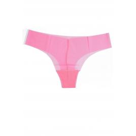 Chiloti sexy dama nylon roz M INTL
