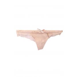 Chiloti sexy dama tanga bej M INTL dantela