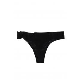 Chiloti tanga nylon Negru S-M INTL