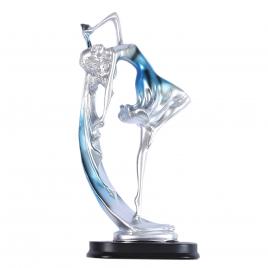 Obiect decorativ statueta arta moderna balerina  20 x 11 cm