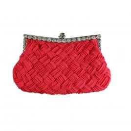 Poseta clasic Textil De mana Rosie 22x13x3