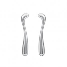 Cercei dama Inox Argintiu  5.5 x 0.8 cm