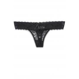 Chiloti dama Brazilian dantela Negru S-M INTL