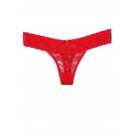 Chiloti dama Brazilian dantela Rosu S-M INTL