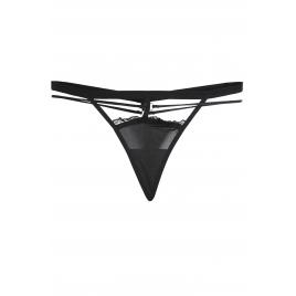 Chiloti sexy dama tanga bumbac Negru S-M INTL
