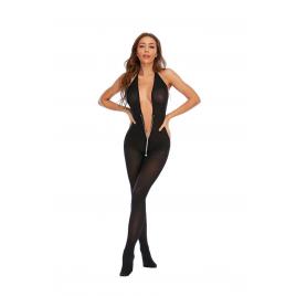 Body decoltat Nylon Negru S-M INTL