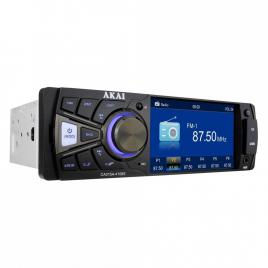 Radio auto 4 x 25 w, 1 din, bluetooth, usb, slot card sd / mmc, aux  display tft 4 inch, telecomanda