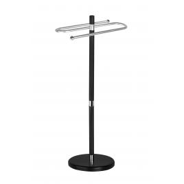 Suport vertical pentru prosoape cu 2 brate AWD02061633, 91 x 36.5 x 28 cm