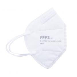 Set 5 masti de protectie standard  FFP2/KN95 din 5 straturi , CE 2797, BFE>95, culoare alb, ambalata individual