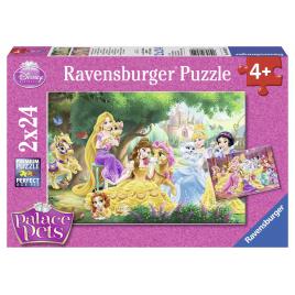 Puzzle palatul animalelor 2x24 piese