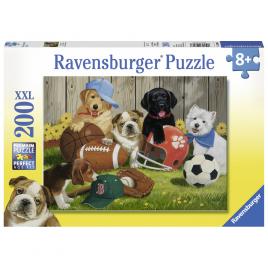 Puzzle catelusi sportivi 200 piese