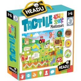 Puzzle tactil montessori headu 21 piese