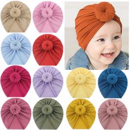 Caciulita tip turban in diverse culori (marime disponibila: 3-6 luni (marimea