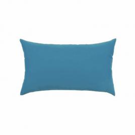 Perna decorativa dreptunghiulara mania relax, din bumbac, 50x70 cm, culoare albastru