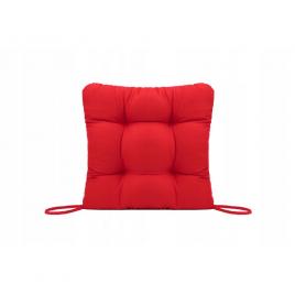 Perna decorativa pentru scaun de bucatarie sau terasa, dimensiuni 40x40cm, culoare rosu