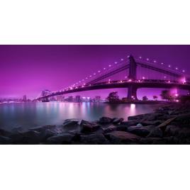 Fototapet autoadeziv Podul purpuriu, 130x80 cm