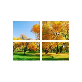 Set tablouri Multicanvas 4 piese 60x40 cm, peisaj 94