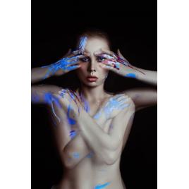 Tablou canvas 75x50 cm, model Portret fata 16