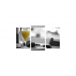 Tablou multicanvas 3 piese 150x90 cm, Food and Drinks model 107