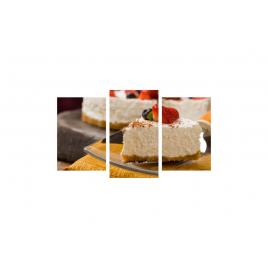 Tablou multicanvas 3 piese 150x90 cm, Food and Drinks model 13